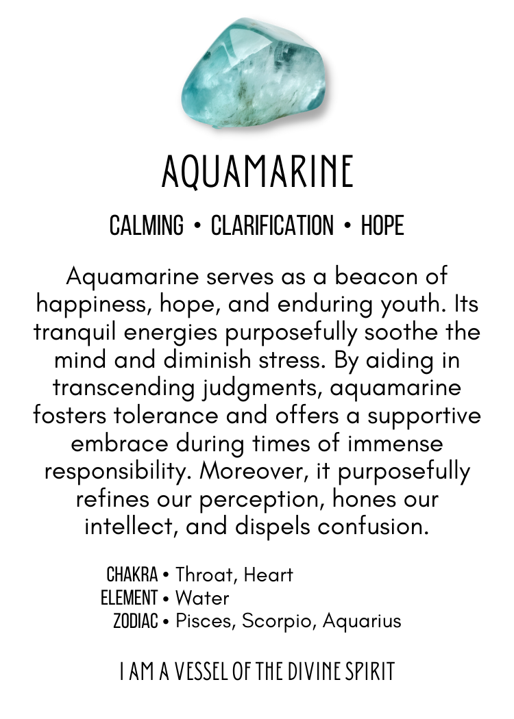 Raw Aquamarine