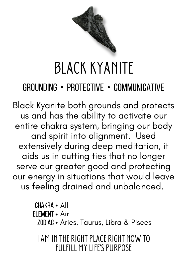 Black Kyanite