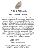 Lemurian Quartz