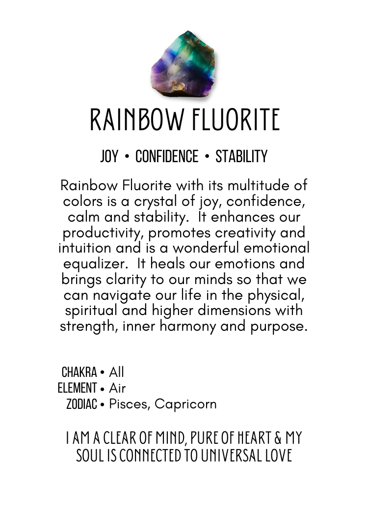 Rainbow Fluorite