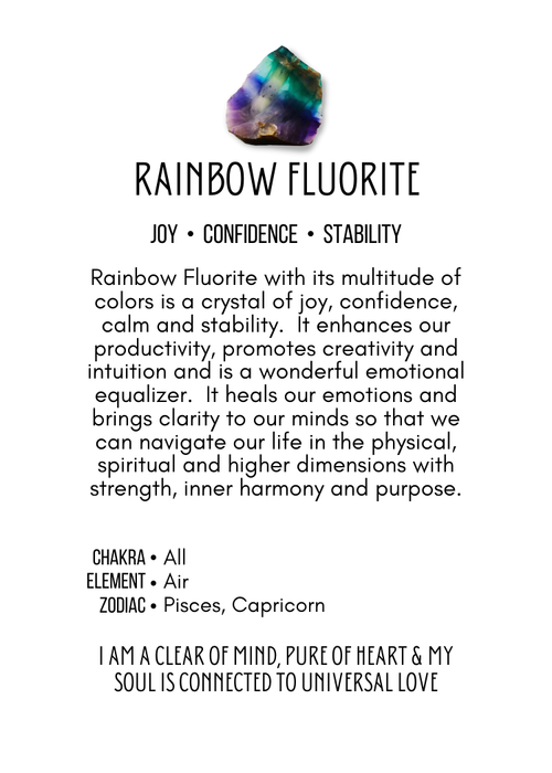 Rainbow Fluorite