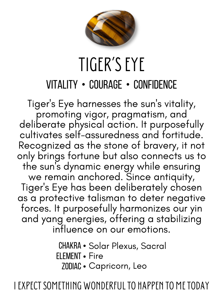 Yellow Tigers Eye Tumbled