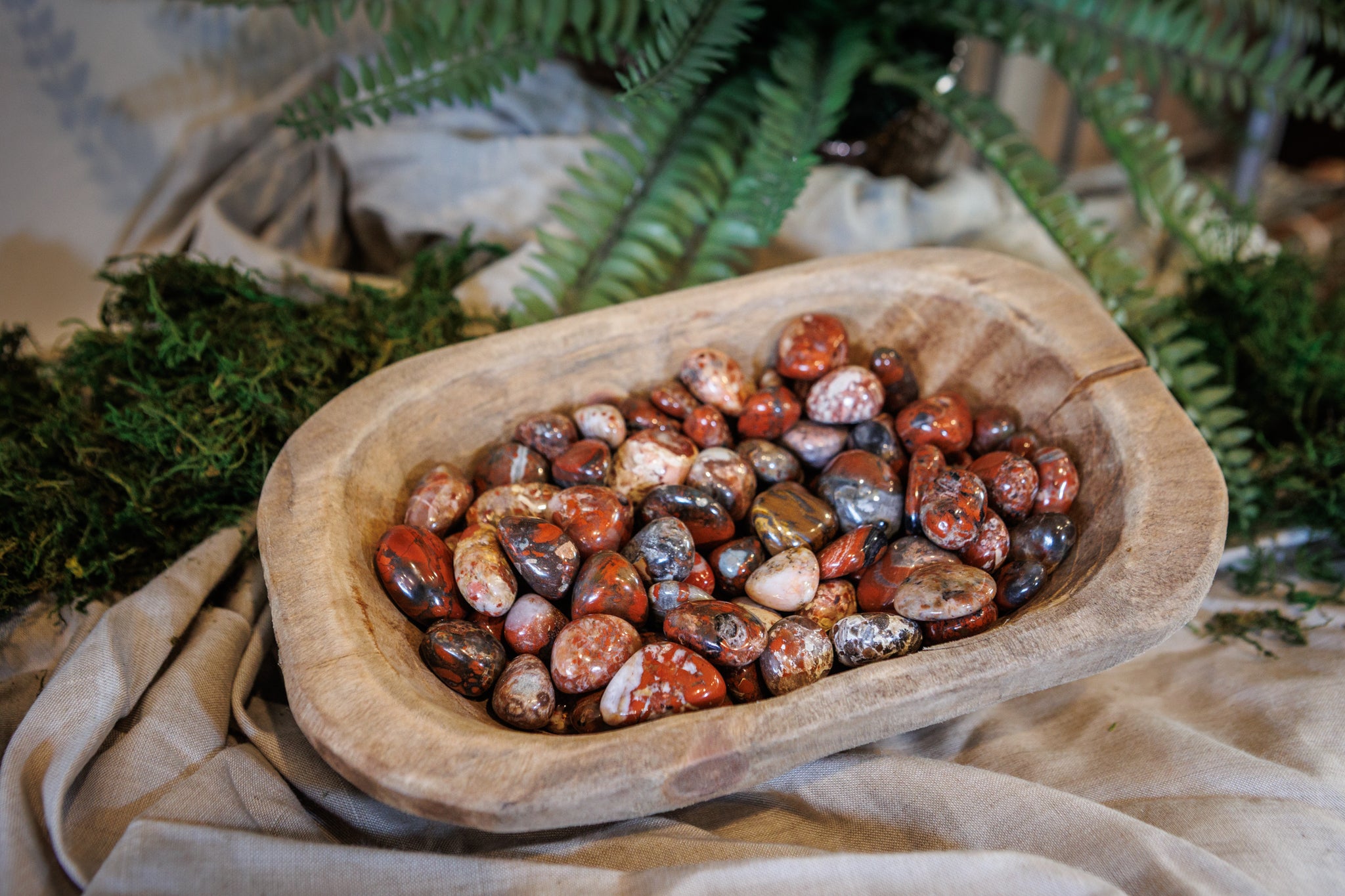 Brecciated Jasper Tumbled